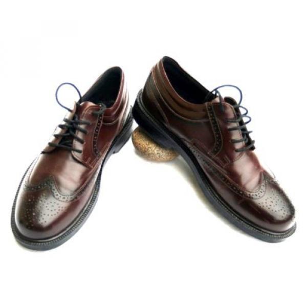 Mens Brown Leather Oxford Deer Stags Tribune SUPRO Sock Light  US Size 9.5 Sharp #1 image