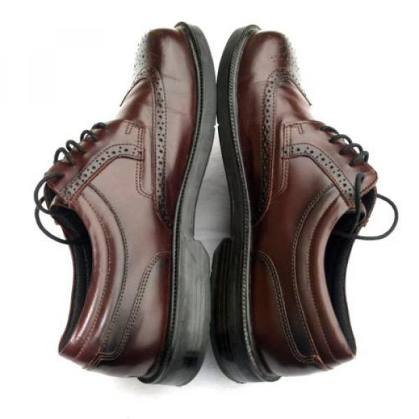 Mens Brown Leather Oxford Deer Stags Tribune SUPRO Sock Light  US Size 9.5 Sharp #2 image