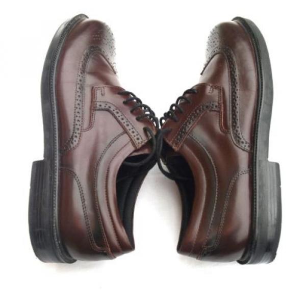Mens Brown Leather Oxford Deer Stags Tribune SUPRO Sock Light  US Size 9.5 Sharp #3 image