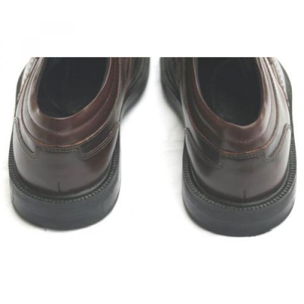 Mens Brown Leather Oxford Deer Stags Tribune SUPRO Sock Light  US Size 9.5 Sharp #5 image
