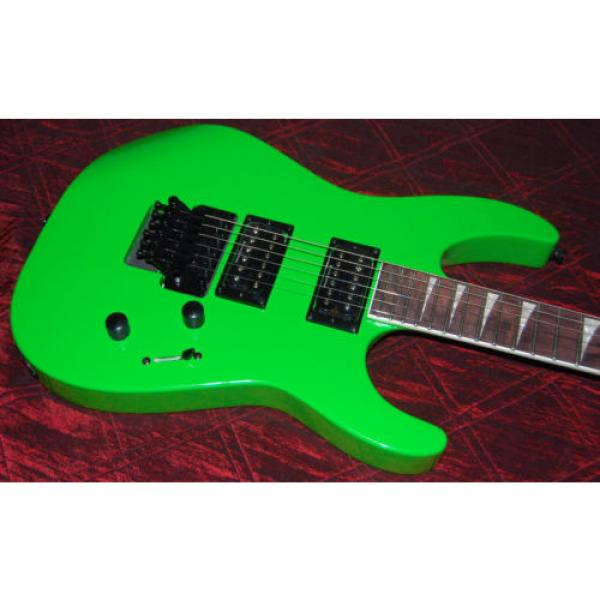 Jackson SLX Soloist X Series Electric Guitar Slime Green #2 image