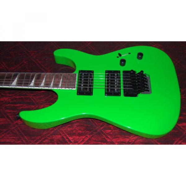 Jackson SLX Soloist X Series Electric Guitar Slime Green #4 image