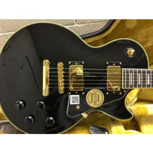 Epiphone Bjorn Gelotte Signature Les Paul Electric Guitar  Ebony #1 image