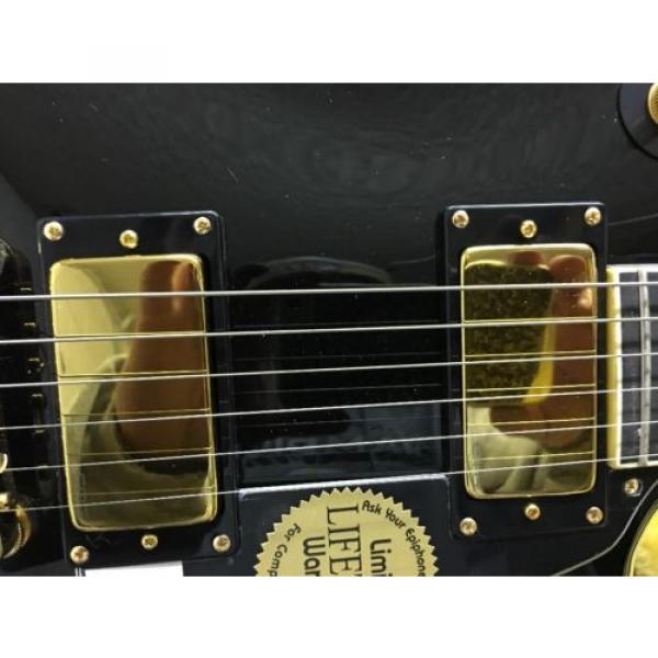 Epiphone Bjorn Gelotte Signature Les Paul Electric Guitar  Ebony #4 image