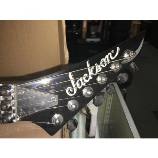 NOS Jackson JS30 DINKY Trans Black Electric Guitar #4 image