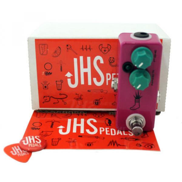 JHS Pedals Mini-Foot Fuzz Electric Guitar Effects Pedal with Sticker and Pi #1 image