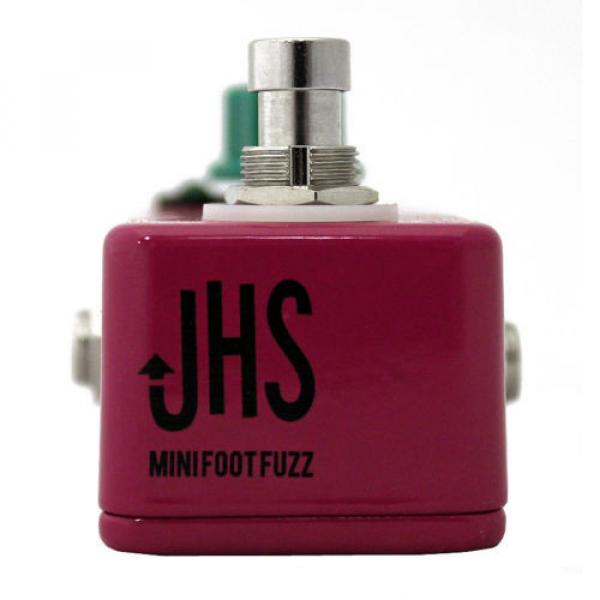 JHS Pedals Mini-Foot Fuzz Electric Guitar Effects Pedal with Sticker and Pi #4 image