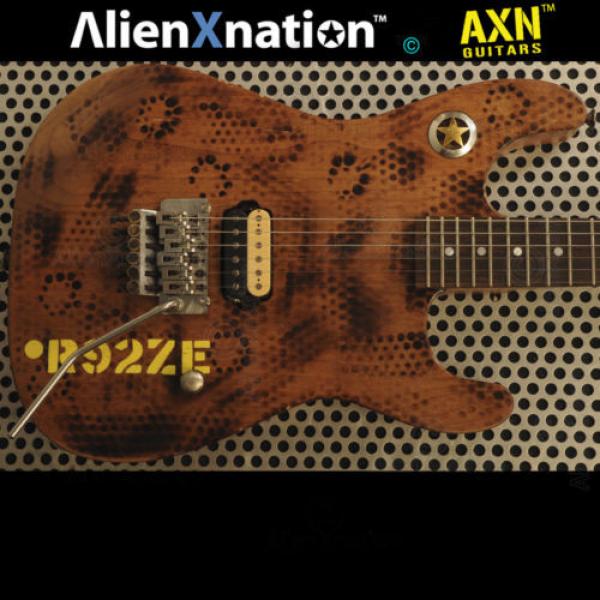 AXN™ Model 2 Tiger Custom Boutique Burnt Guitar Korina Neck USA #2 image