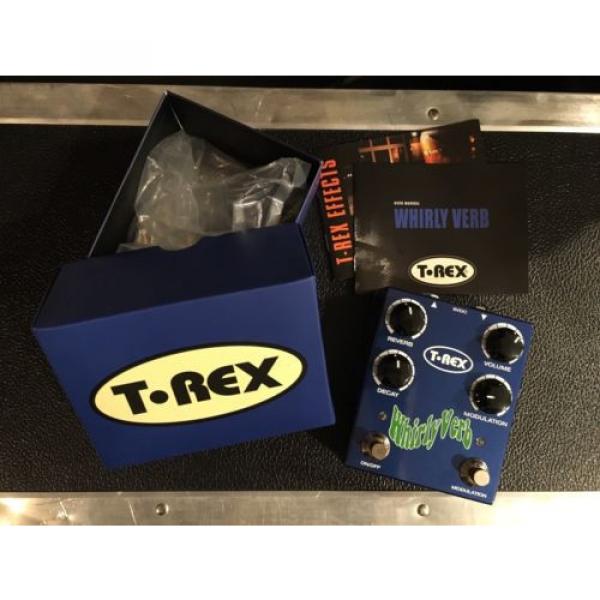 T-Rex Whirly Verb modulation reverb effect pedal #2 image