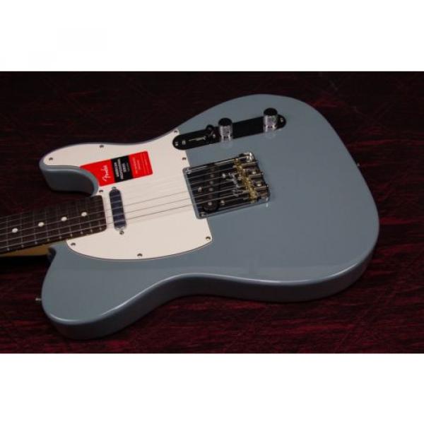 Fender American Professional Telecaster Electric Guitar Sonic Gray 032213 #1 image