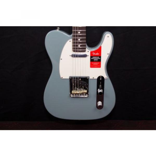 Fender American Professional Telecaster Electric Guitar Sonic Gray 032213 #2 image