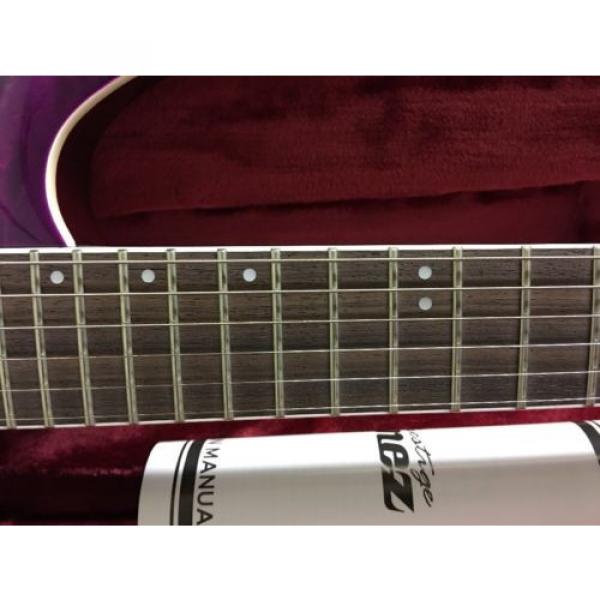 Ibanez S Prestige Series S5521Q Electric Guitar  Dark Purple Doom Burst #5 image