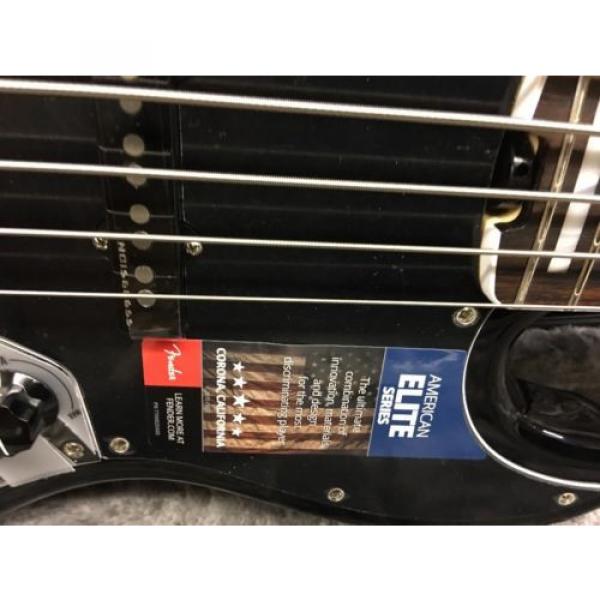 Fender American Elite Five String Jazz Bass  3-Color Sunburst #3 image