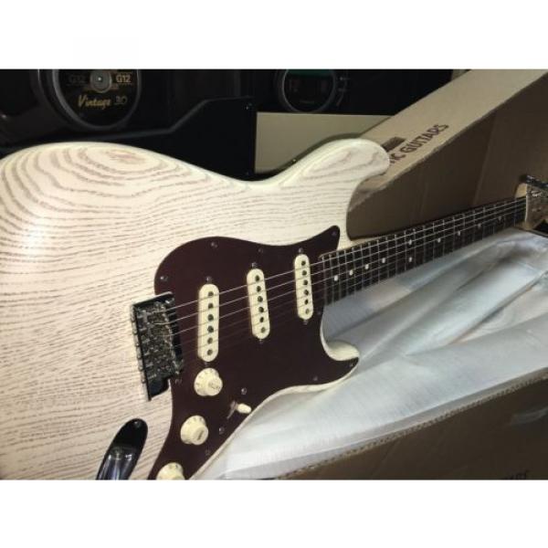 NOS 2013 Fender American Faded FSR Stratocaster W/HSC Olympic White #2 image