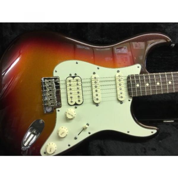 2013 NOS Fender American Deluxe HSS Strat Plus Metallic 3 Tone Sunburst NOS SAVE #1 image