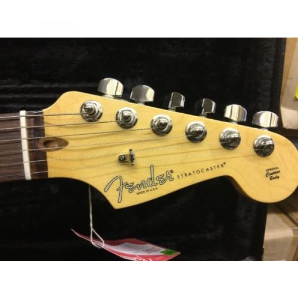 2013 NOS Fender American Deluxe HSS Strat Plus Metallic 3 Tone Sunburst NOS SAVE #5 image