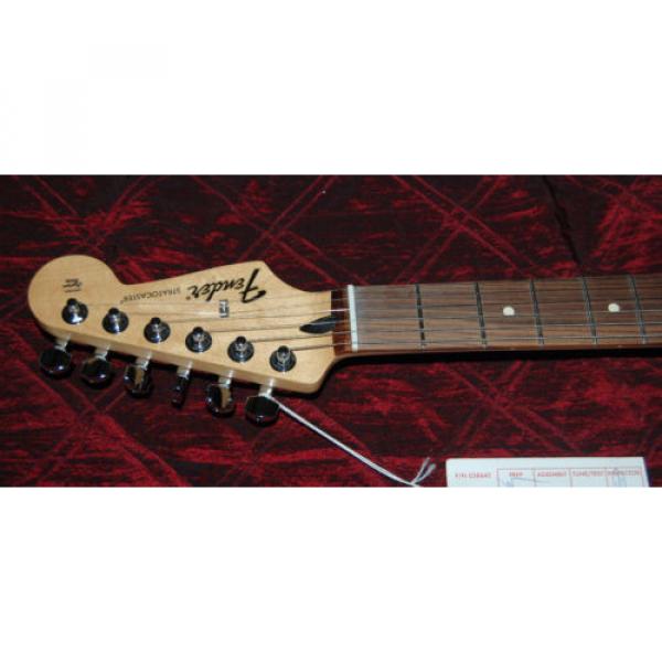 Fender Standard Stratocaster Electric Guitar with Rosewood Fretboard Black #5 image