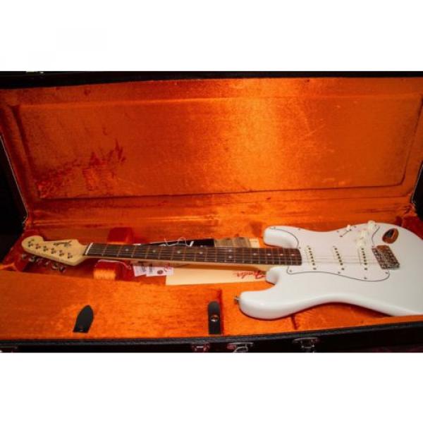Fender American Vintage &#039;65 Stratocaster Electric Guitar Olympic White 030205 #2 image