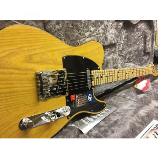 Fender American Elite Telecaster Tele Butterscotch Blonde W/HSC Locking Tuners #2 image