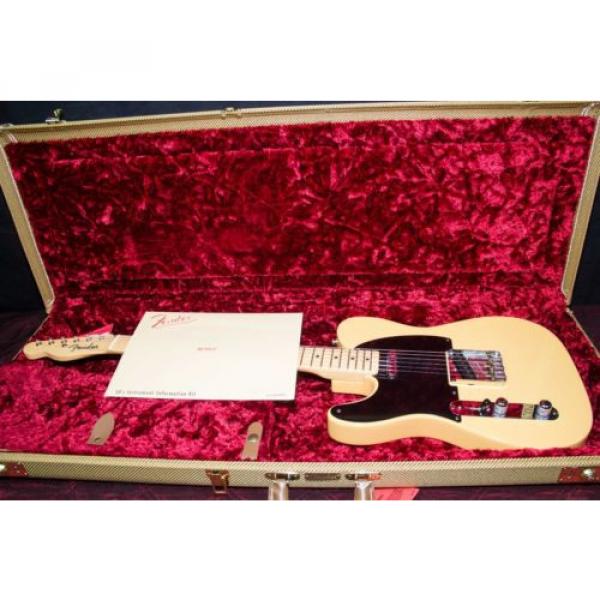 Fender American Vintage &#039;52 Telecaster Left Handed Electric Guitar 031511 #4 image