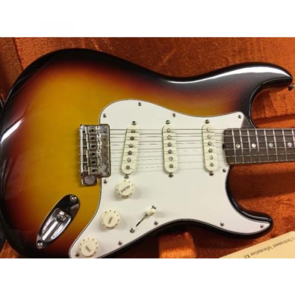 2015 Fender American Vintage 65 Strat Stratocaster 3 Tone Sunburst SAVE! Minty! #1 image