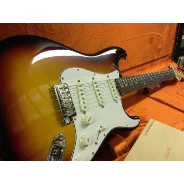 2015 Fender American Vintage 65 Strat Stratocaster 3 Tone Sunburst SAVE! Minty! #2 image