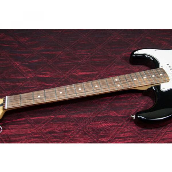 Fender Standard Stratocaster Electric Guitar Black 032007 #4 image
