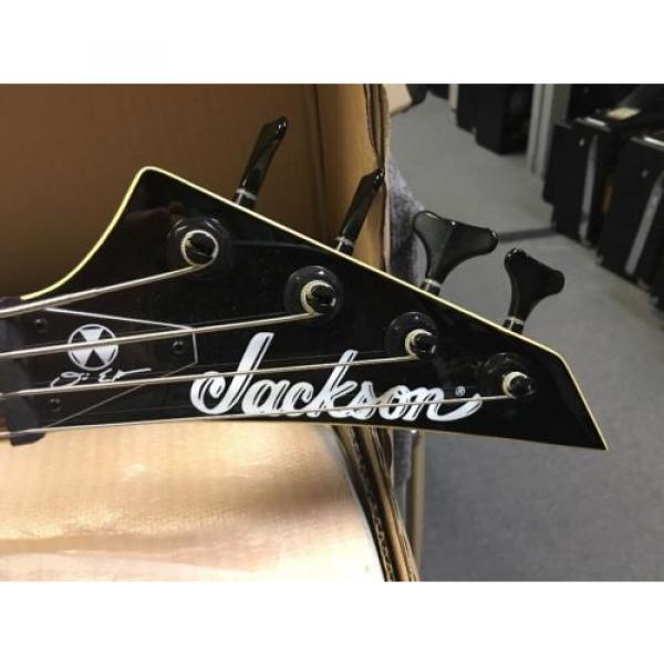 Jackson Dave Ellefson Megadeth CBX 5 STRING BASS GUITAR Black #4 image