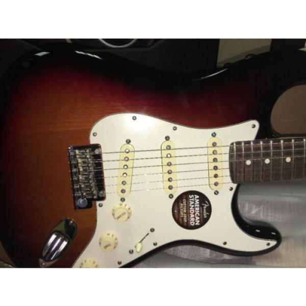 Fender American Standard Stratocaster W/HSC 3 Tone Sunburst #1 image