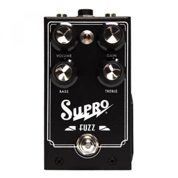 Supro Fuzz Vintage Noiseless True Bypass Switching Guitar Effects Stompbox Pedal #1 image