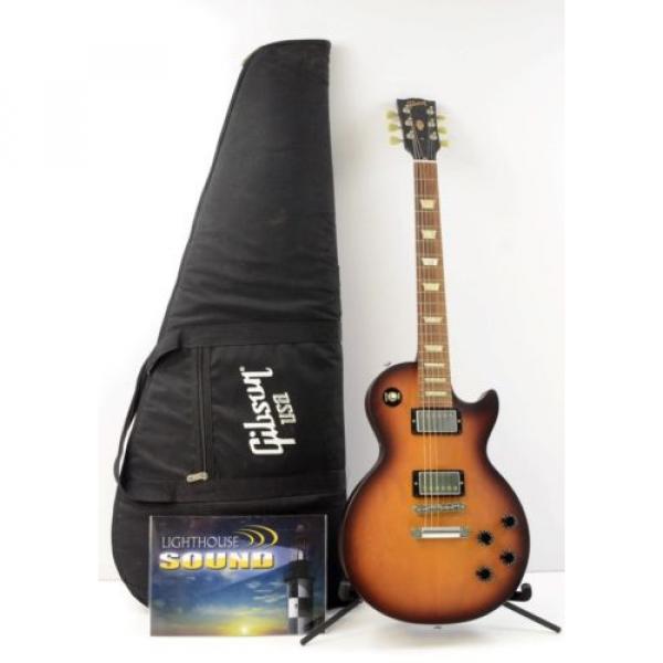 2014 Gibson Les Paul Studio Electric Guitar - Brown Burst w/ Gibson Gig Bag #2 image