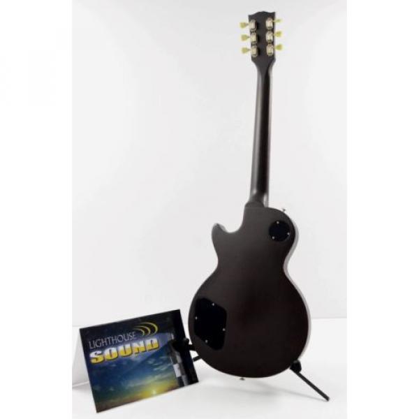 2014 Gibson Les Paul Studio Electric Guitar - Brown Burst w/ Gibson Gig Bag #4 image