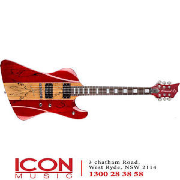 Diamond Hailfire SM 3 Electric Guitar Transparent Ruby, $1599 rrp #1 image