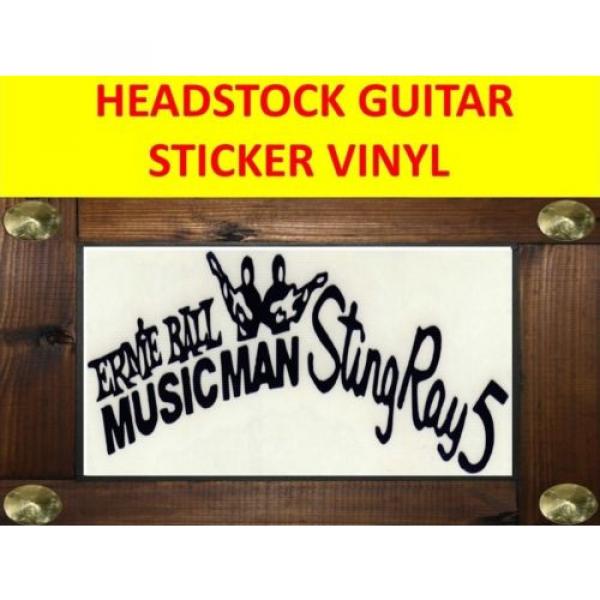 MUSIC MA STING RAY STICKER VINYL GUITAR VISIT OUR STORE WITH MANY MORE MODELS #1 image