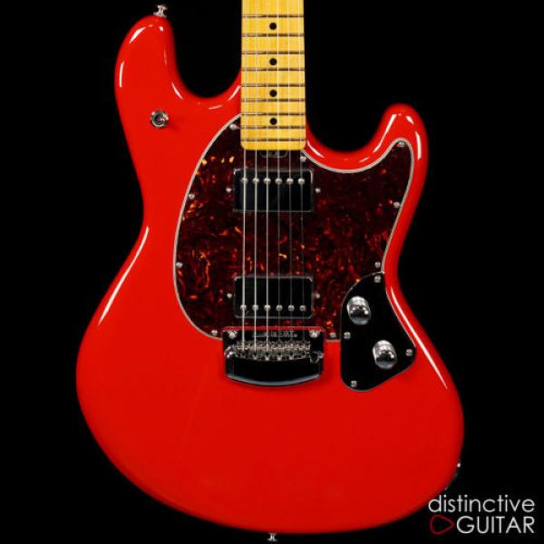 NEW ERNIE BALL MUSIC MAN STINGRAY ELECTRIC GUITAR IN CHILI RED FINISH - DUAL PAF #1 image