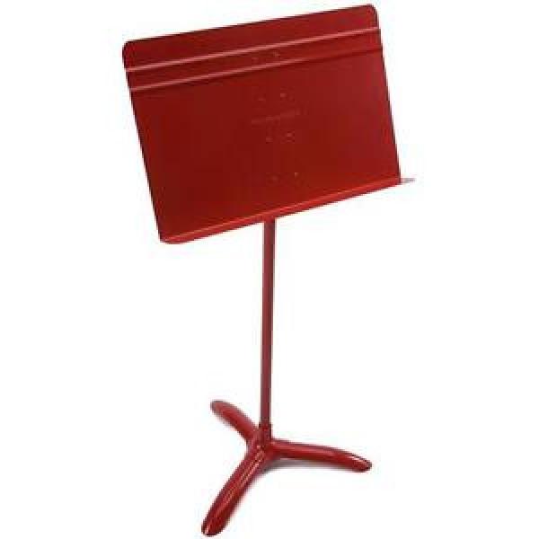 Manhasset Sheet Music Stand Model 4801RED Aluminum Red #1 image