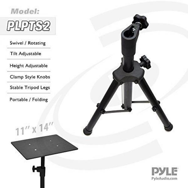 Pyle Pro PLPTS2 Adjustable Tripod Laptop Projector Stand 16&#034; To 28&#034; Heavy Duty #2 image