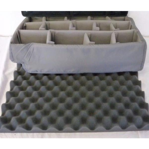 Grey Padded divider set &amp; lid foam.  Fits Pelican 1510 &amp; SKB 3i-2011-7 (NO CASE) #4 image