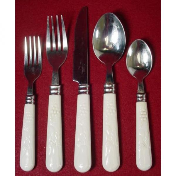 GIBSON flatware FRUIT ACCESSORIES pattern 5-pc PLACE SETTING #1 image