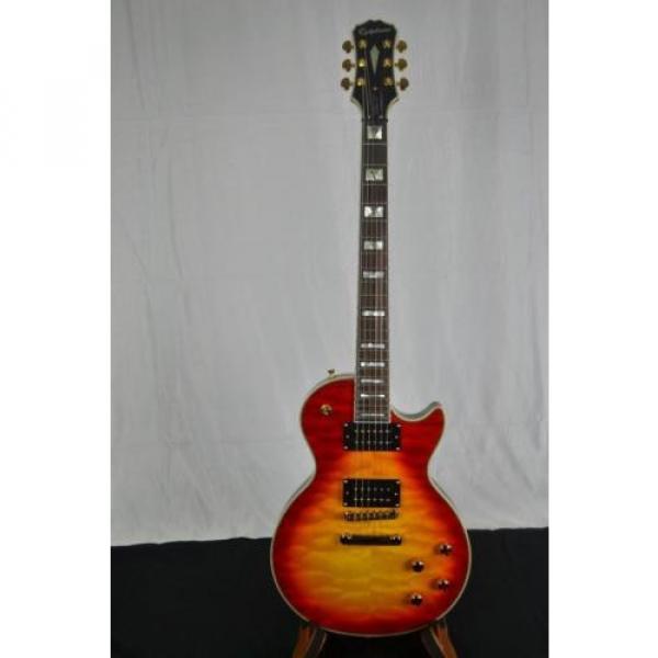 EPIPHONE LES PAUL CUSTOM PROPHECY PLUS GX WITH EPI CASE, Int&#039;l Buyers Welcome #2 image