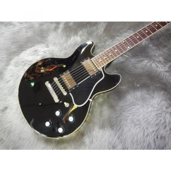 Gibson ES-339 Ebony, Hollow body type electric guitar, a1012 #2 image