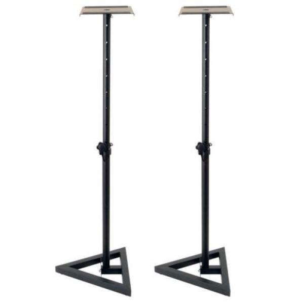 On Stage SMS6000 Studio Monitor Speaker Stand/PA Studio Monitor Stand - New #1 image