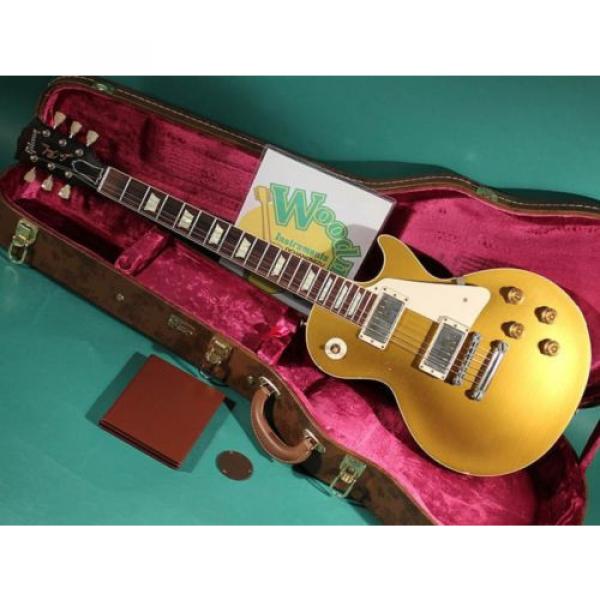 Gibson Custom Shop 1957 LES PAUL GOLD TOP TOM MURPHY AGED 2015 Electric guitar #1 image