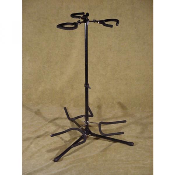 ON STAGE STANDS brand triple Guitar Stand, holds 3 electric Guitars, adjustable #1 image