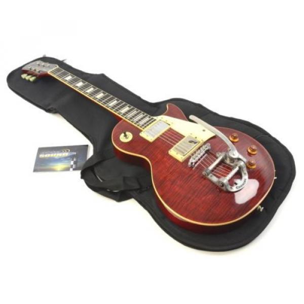 2000 Epiphone Limited Edition Les Paul Standard - Wine Flame w/ Gig Bag - Bigsby #2 image