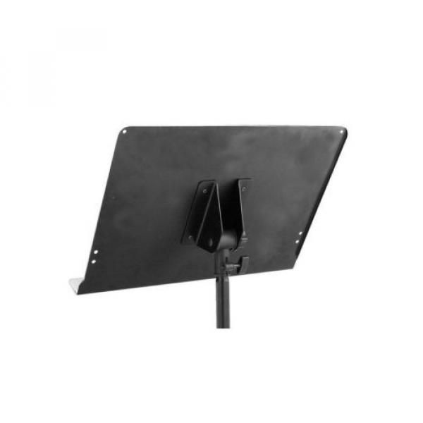 On-Stage SM7211B Professional Grade Folding Orchestral Music Stand, Black #2 image