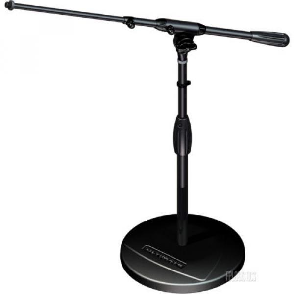 Ultimate Support Touring Series Round Base Short Boom Microphone Stand NEW #1 image