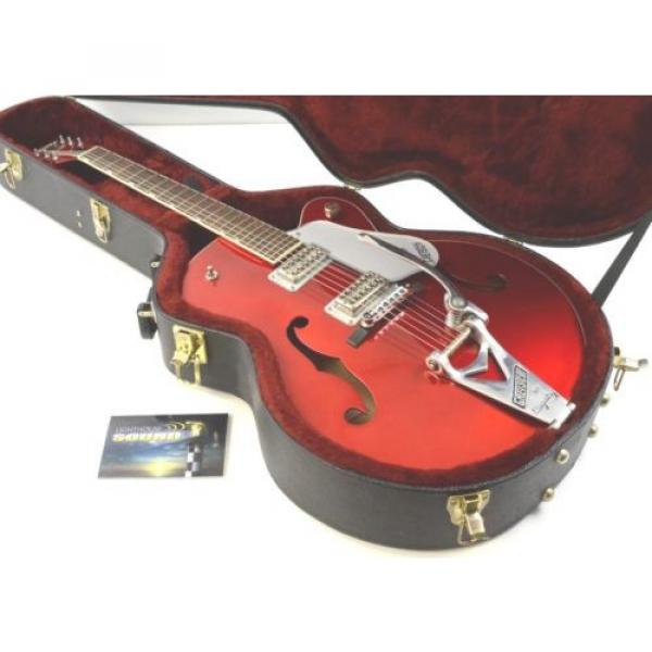 Gretsch G6120SH Brian Setzer Hot Rod Electric Guitar - Candy Apple Red w/OHSC #2 image