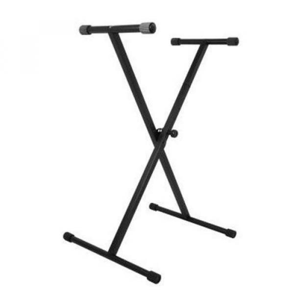NEW On-Stage KS7190 Single Braced X Style Keyboard Stand #1 image