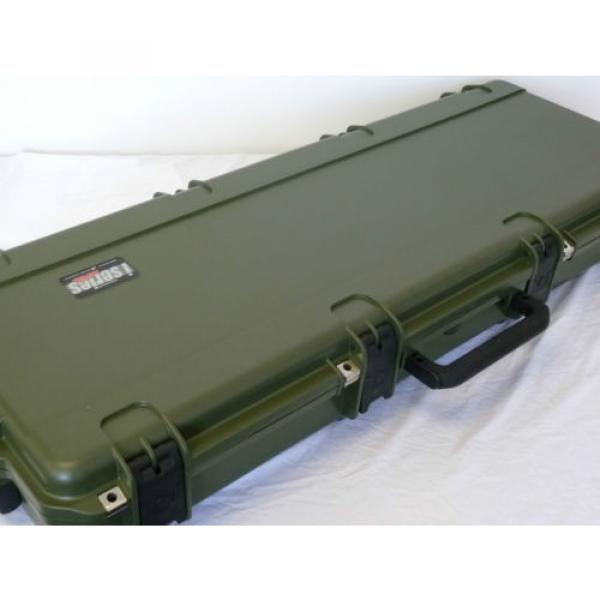 OD Green SKB-DR 3i-5014-DR-M. Double Rifle. With foam. &amp; 2 TSA locking Latches. #4 image